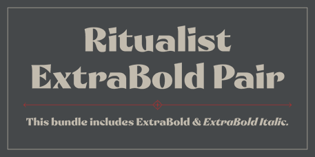 Ritualist ExtraBold Pair Poster